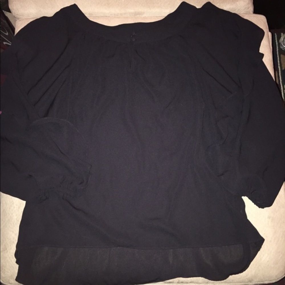 Allen b long sleeve top